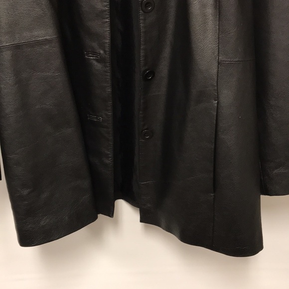 Vintage Tribeca Studio Black Leather Jacket - Picture 3 of 10